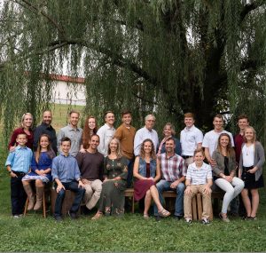 Photo of Alderfar Farms family. 